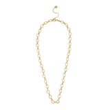 Snaffle Chain Necklace (Gold)