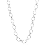 Snaffle Chain Necklace (Silver)