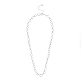 Snaffle Chain Necklace (Silver)