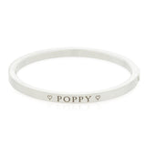 Child's Engraved Clasp Bangle