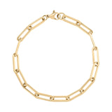 Dainty Paperclip Chain Bracelet