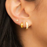 Curved Earrings Small