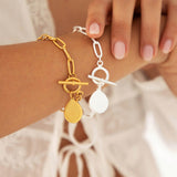 T Bar Pendant Bracelet