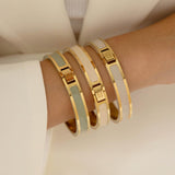 Bespoke Colour Signature Hinge Bangle