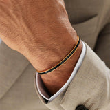 Men's Enamel Stacking Bracelet