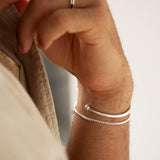 Men's Curb Chain Bracelet 2mm