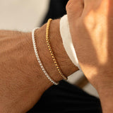 Men's Box Chain Bracelet