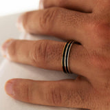 Men's Enamel Ring