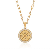 Personalised Compass Necklace
