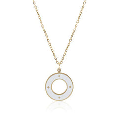 Eternity Halo Necklace