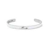 Men's Engraved Bracelet