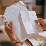 Women's Handwriting Torque Bracelet