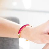 Bespoke Colour Signature Open Bracelet