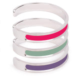 Bespoke Colour Signature Open Bracelet