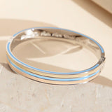 Bespoke Colour Striped Bangle