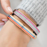 Bespoke Colour Striped Bangle