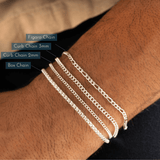Men's Curb Chain Bracelet 3mm