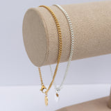 Men's Curb Chain Bracelet 2mm