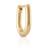 Rectangle Gold Hoops Mini