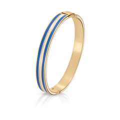 Striped Blue Bangles