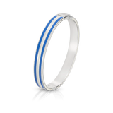 Striped Blue Bangles