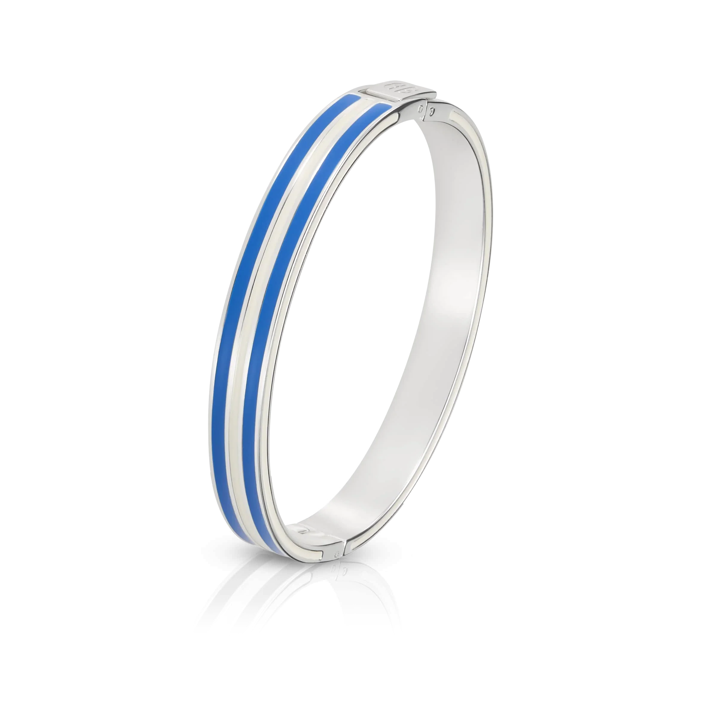 Striped Blue Bangles