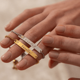Child's Engraved Toggle Bracelet (sold out in gold)