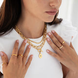 T Bar Pendant Necklace