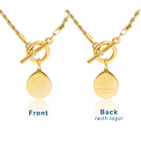T-Bar Necklace (Gold)