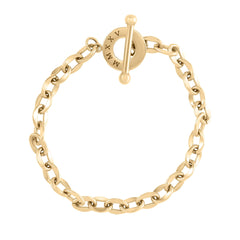 Halo T Bar Chain Bracelet