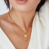 Smooth Link Necklace Chain