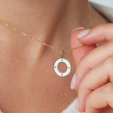 Eternity Halo Necklace