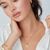 Handwriting Disc Necklace