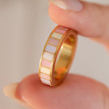 Statement Enamel Ring