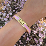 Bespoke Colour Signature Hinge Bangle