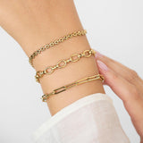 Dainty Paperclip Chain Bracelet