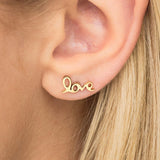 'Love' Earrings