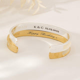 Bespoke Colour Signature Open Bracelet