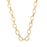 Snaffle Chain Necklace (Gold)
