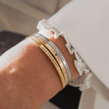 Engraved Open Bracelet