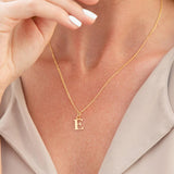 Vermeil Initial Necklaces