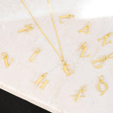 Vermeil Initial Necklaces