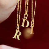 Vermeil Initial Necklaces