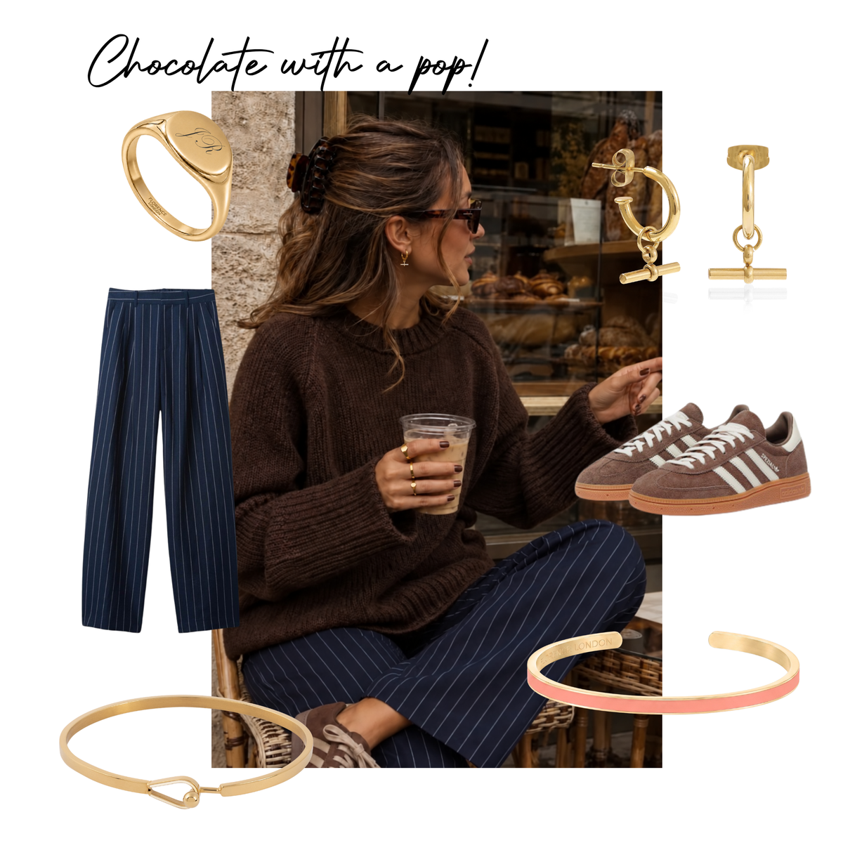 Autumn Jewellery Styling: 3 Easy Gold Looks for Brown, Navy and Beige