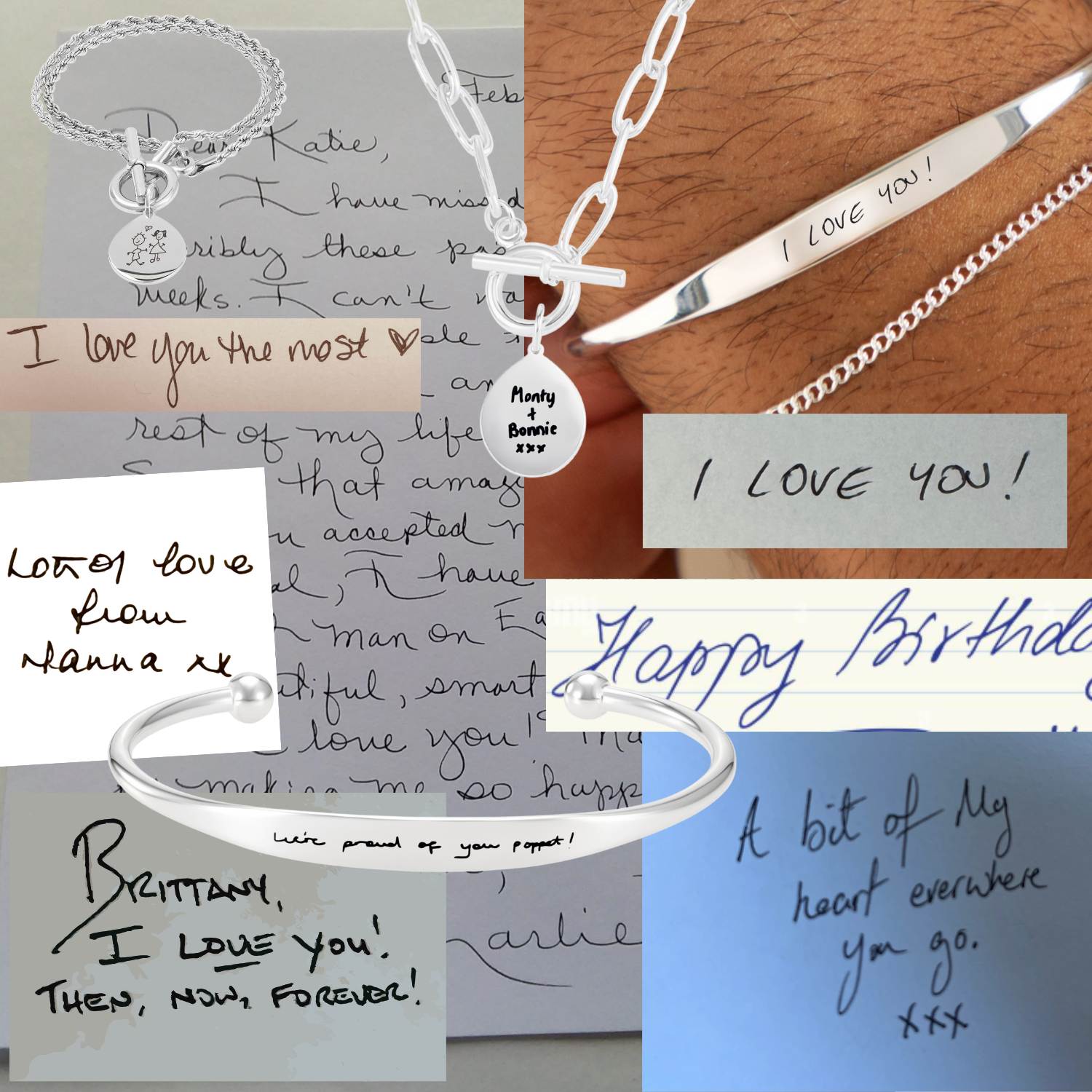 What to Engrave on a Bracelet in Someone's Handwriting - 30 Ideas