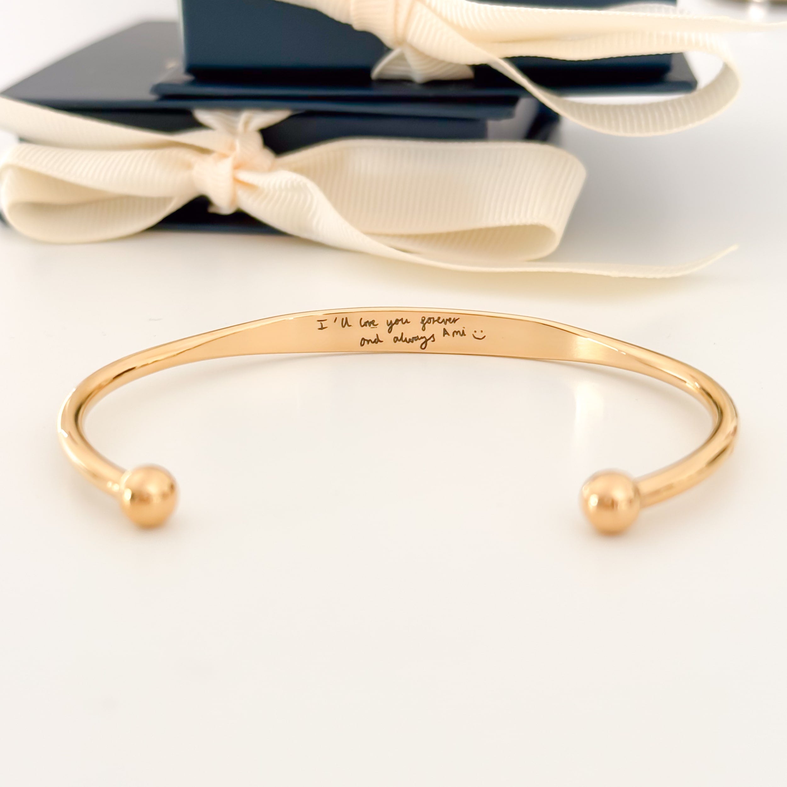 Handwriting Bracelets | Real Writing Engraved