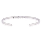 Men's Engraved Stacking Bracelet