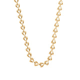 Mini Heart Chain Necklace
