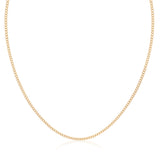Men's Curb Chain Necklace 3mm thick (60cm long)