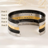 Men's Engraved Bracelet